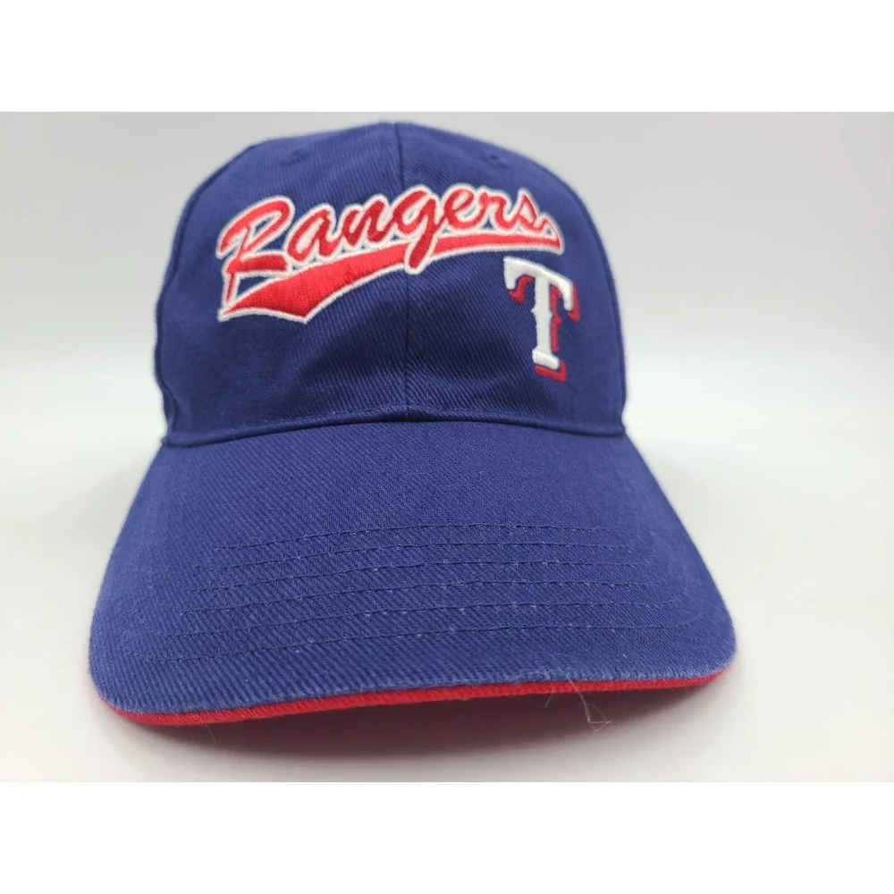Texas Rangers Fan Favorite Adjustable‎ Hat Cap Men Women MLB Baseball Blue Red